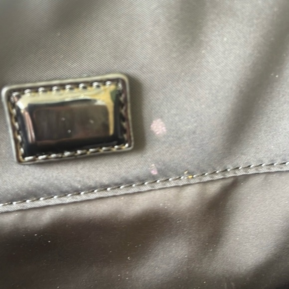 Tory Burch Ella Large Tote Black Nylon patent leather - Picture 14 of 15